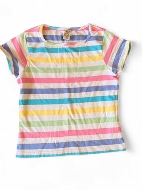 Pastel striped tee